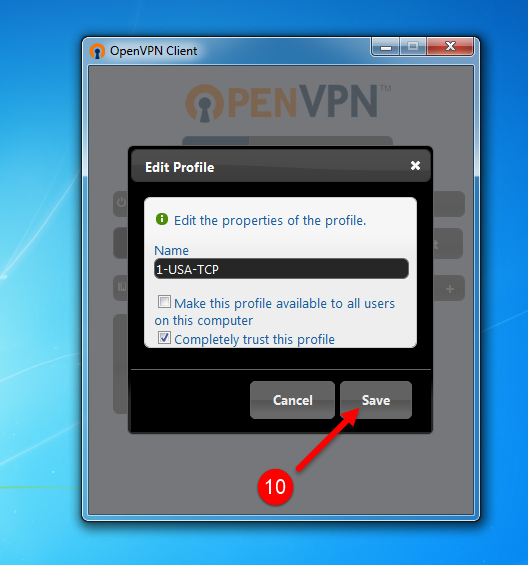  آموزش استفاده از OpenVPN در ویندوز 7